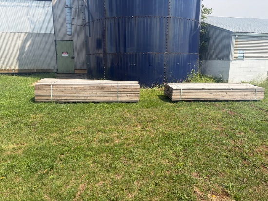 2 packs of Poplar boards they are bundled up, 10 foot, 6â€�+8â€�, 4 qtr,