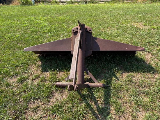3 point scraper blade, 6 foot wide