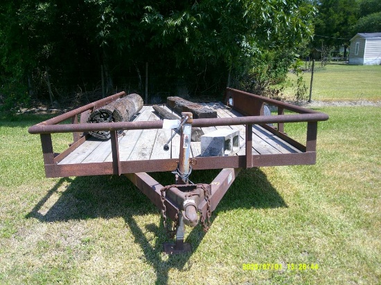Homemade tilt trailer Sells with Bill of sale
