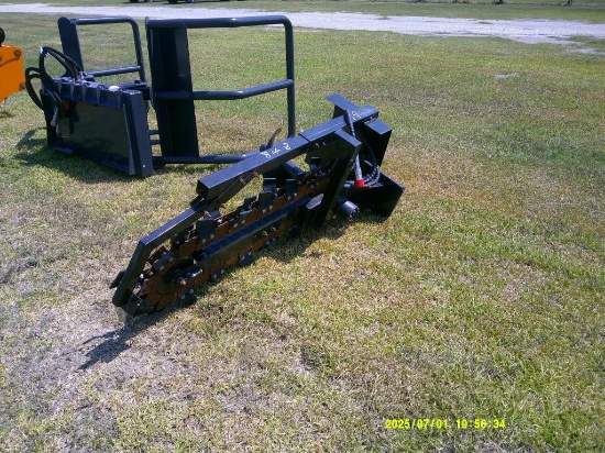 Hyd IRLT. trencher for skid steer