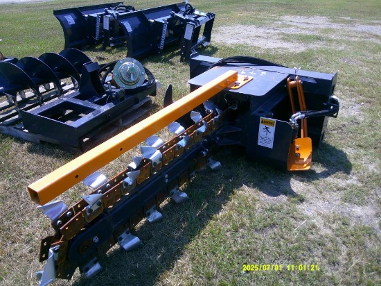 Hyd.Wolverine trencher for skid steer