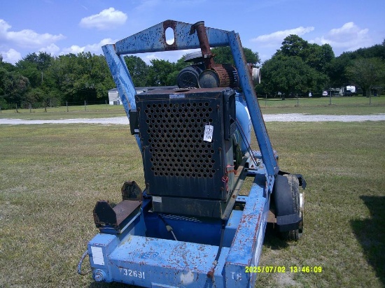 Salvage Water pump on trailer