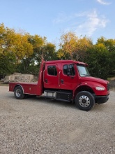 Red Semi Truck
