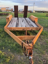Equipment Trailer With Ramps