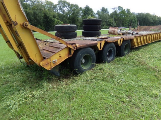 1974 Lowboy Load Trailer