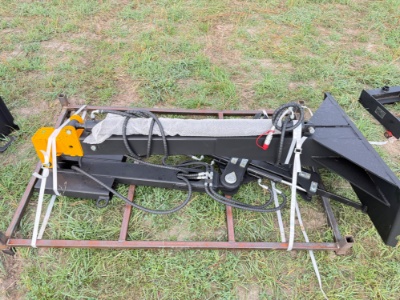 Skid Steer Telescoping Tire Handler