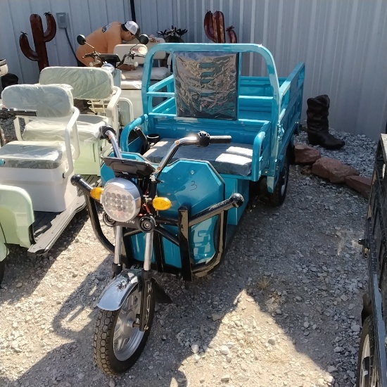 3 Wheel Dump bed cart