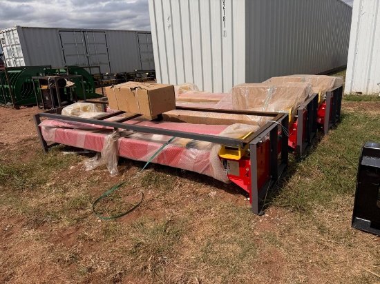 red AGT b1000 car lift