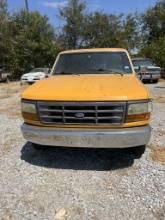 Yellow Ford F250 XL