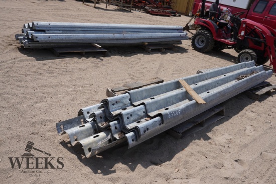 PALLET OF GUARD RAILS