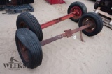 AXLES FOR WAGON (2)