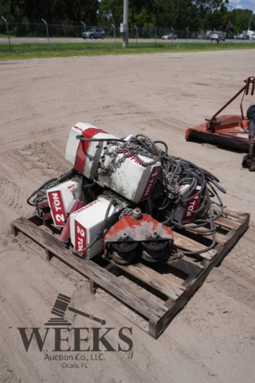 PALLET OF CHAIN HOIST