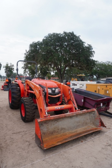 Kubota Mx5400 Tractor W/