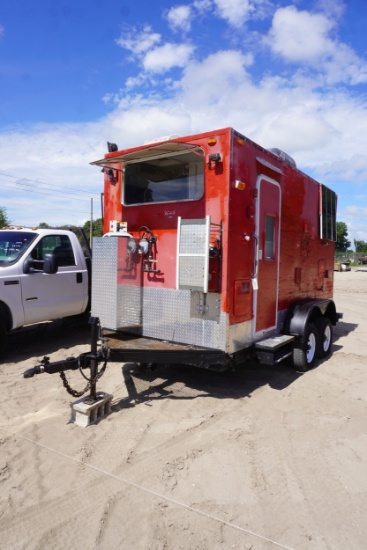 Homemade Food Trailer