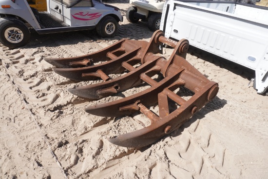 Rake Attach For Excavator