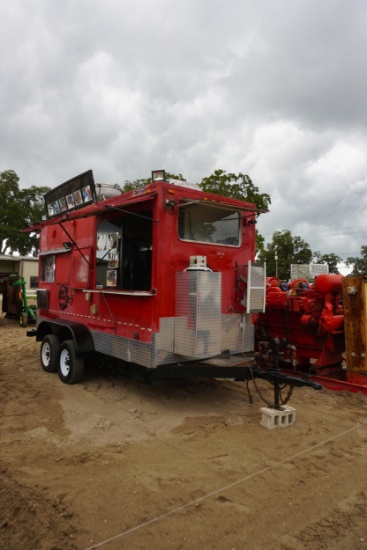 Homemade Food Trailer