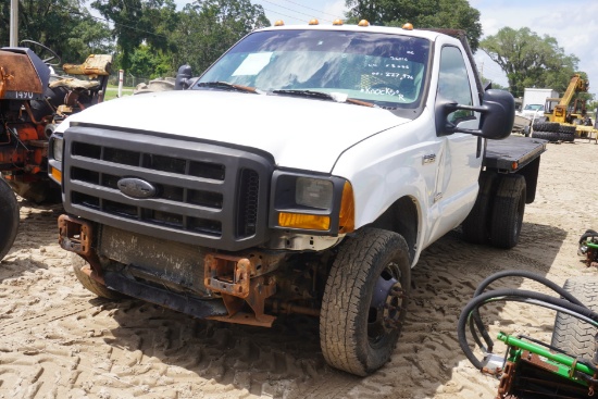 Ford F350 Flat Bed Dually