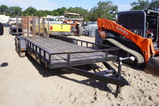 HOMEMADE 2 AXLE TRAILER