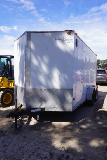 ENCLOSED 2 AXLE TRAILER