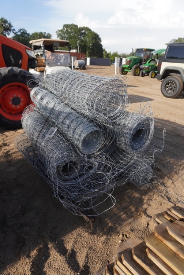 ROLLS OF FENCE