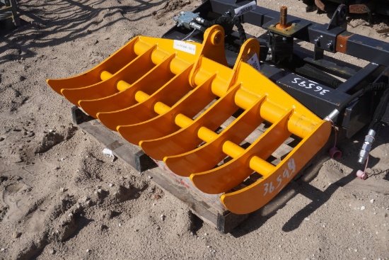 CAT EXCAVATOR RAKE ATTACH