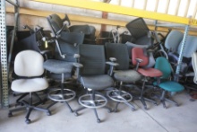 ASSORTED HIGHBACK CHAIRS