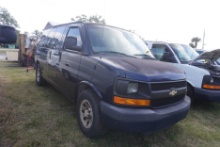 2013 CHEVY G1500 VAN