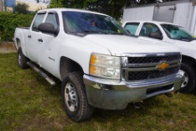2013 CHEVY 2500 CREW CAB