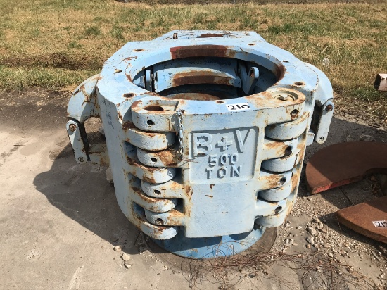 B&V 500 Ton Spider Elevator