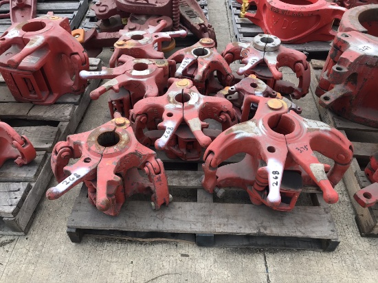 (1) 3 3/4", (2) 2 7/8", (1) 2 5/8", (3) 2 3/8" & (3) Misc. Center Latch Casing Elevators