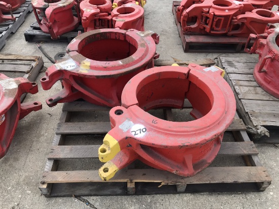 (2) 16" Side Door Casing Elevators