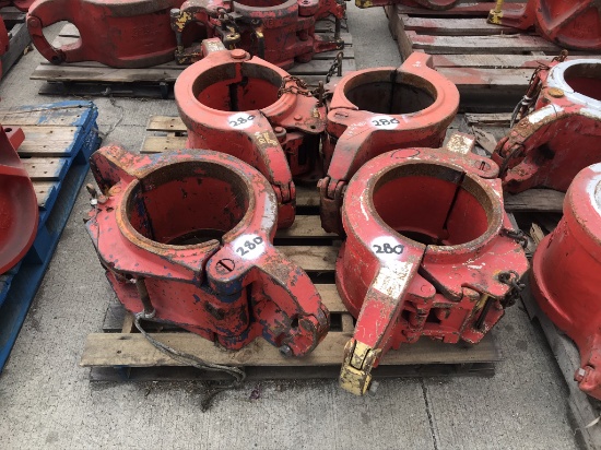 (4) 10 3/4" Side Door Casing Elevators