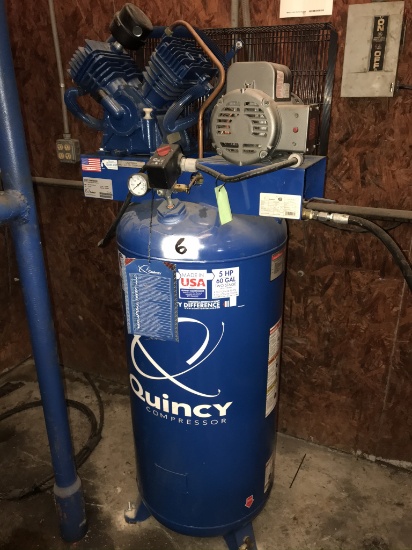 Qunicy QTE Vertical Air Compressor