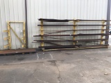 Metal Rack w/ Unused Steel