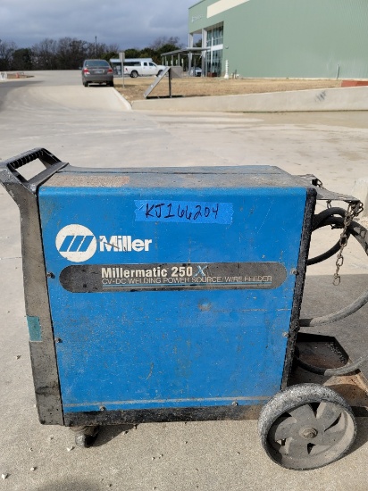 Miller Millermatic 250X Constant Voltage DC Arc Welding Power Source, S/N KJ166204, Volts 200/230, A