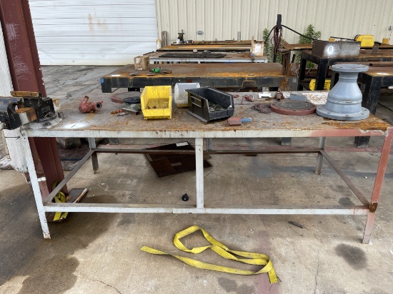 Steel Work Table w/ Vise