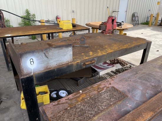 Steel Work Table