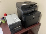 Dell H625CDW All In One Fax/Copier/Printer & Zebra ZT230 Label Printer