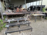 Misc Steel Work Tables, Roller Stands & Steps