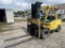 Hyster H100xm Forklift; S/n K005v02364z; 10,000 Lb Capacity; 2-stage Mast; 110