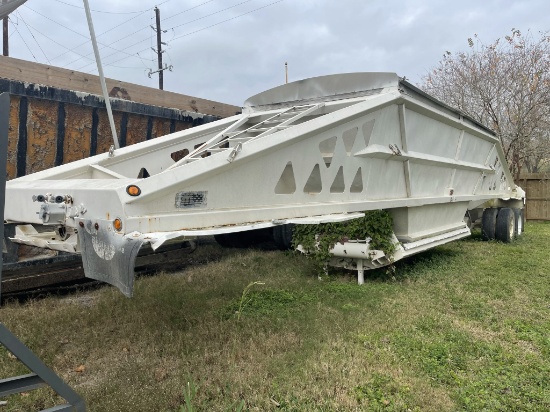 2000 Roadmaster T/a Belly Dump Trailer, Vin 4sbgs4226ys100414, 8'w X 42'l X 9.5'h, 295/75r22.5 Tires