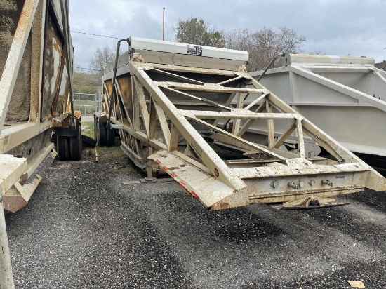 2007 Cps T/a Belly Dump Trailer, Vin 5mc1116227p008179, 8'w X 40'l X 9.5'h, Gross Weight 34,000 Lbs,