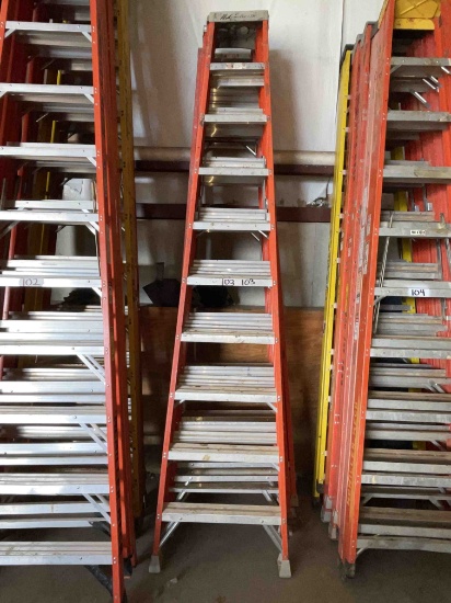 (4) Assorted 10' Step Ladders