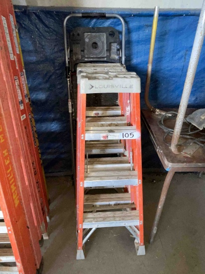 (5) Assorted 4' Step Ladders