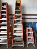 (5) Assorted 10' Step Ladders