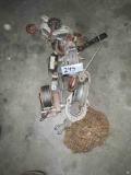 (2) Come Alongs, Chain, and Hoists