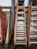 (6) Assorted 8' Step Ladders