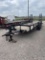 2015 PJ 7'W x 20'L T/A Utility Triler, 14,000# GVWR, Wood Bed, Loading Ramps, VIN# Unknown, TX TAG 9