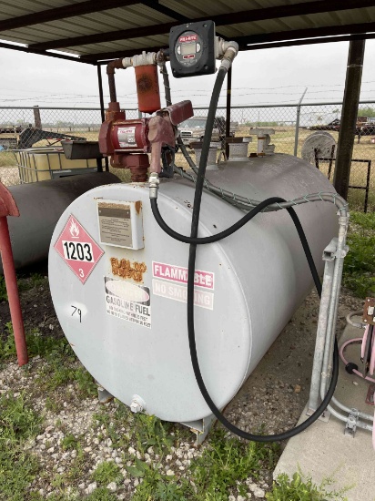 46"D x 74"L Gas Tank