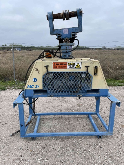 Vacuworx MC3B Vacuum Lifting System w/ Vacuworx Vacuum Lifter Shoe, Working OD 7" to 9", Max Lift Ca